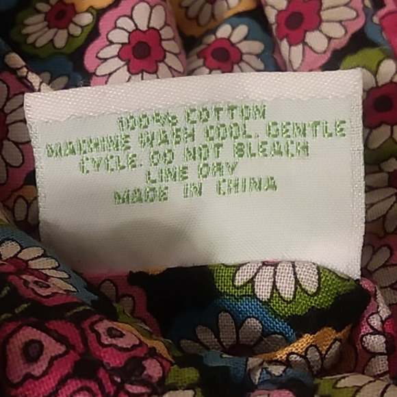 Vera Bradley Symphony in Hue Winter 2009 Archived Print Small Bucket Bag - Picture 15 of 16